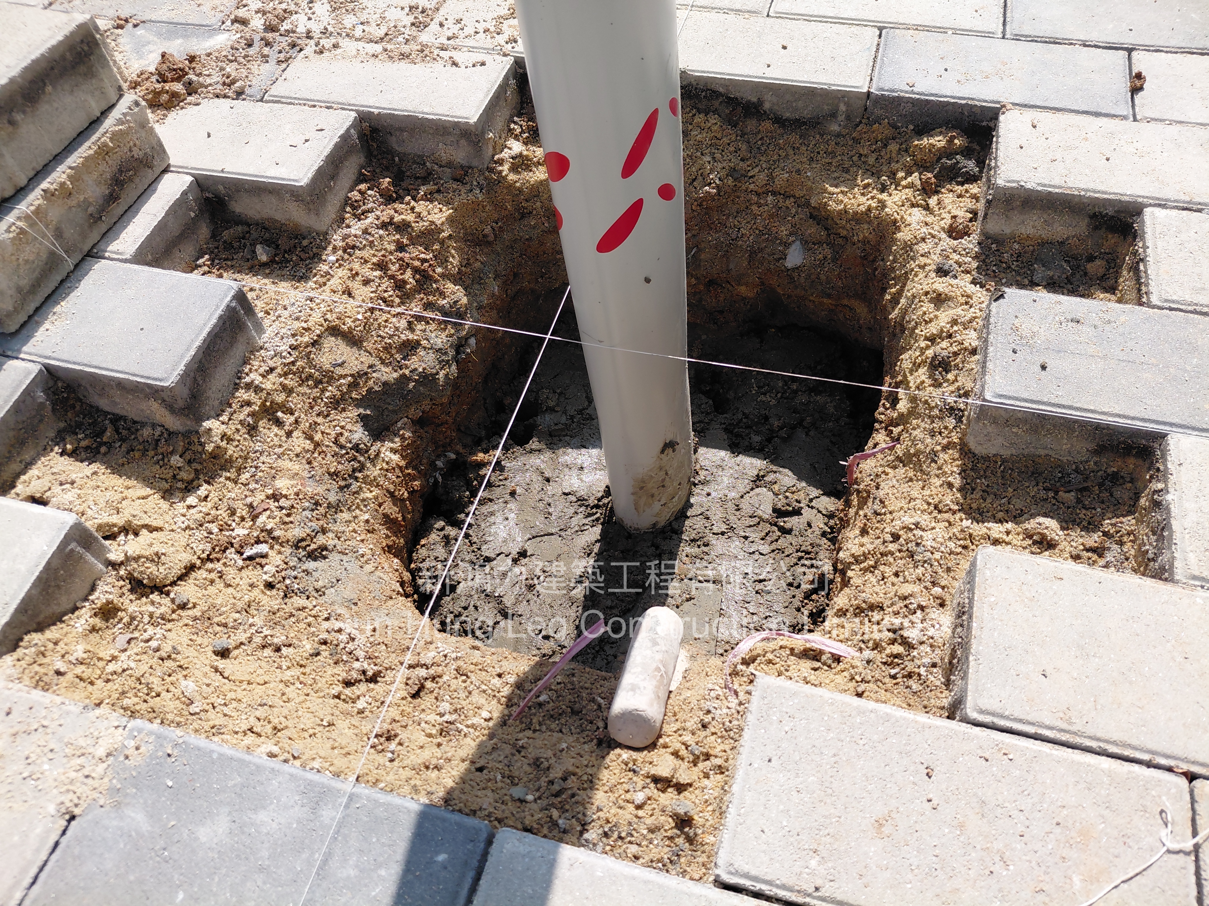 行人路鋪磚工程案例 6 - Pedestrian paving project 6